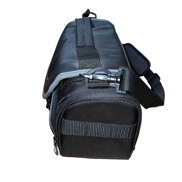 Sony LCS-X30 Soft Carrying Case Black Padded Pockets Shoulder Strap - Picture 6 of 12